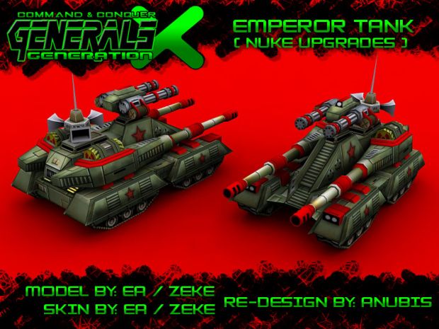 Emperor Tank Render (All Upgrades)