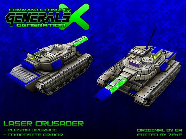 Laser Crusader Render