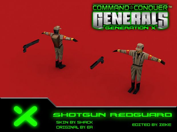 Shotgun Redguard Render