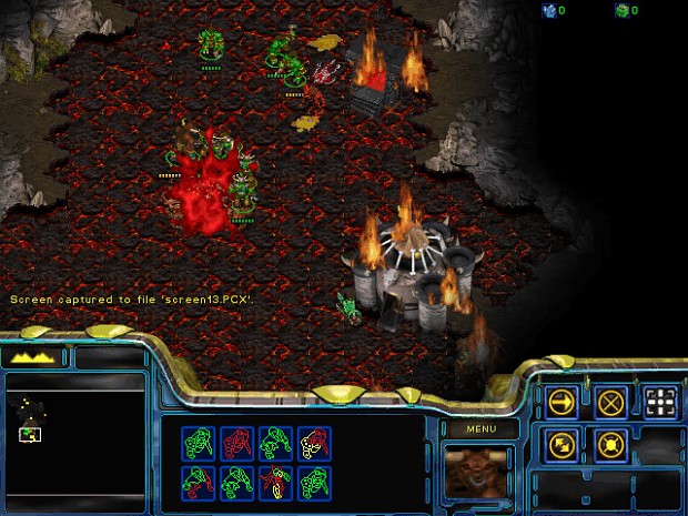 Warcraft III's units in the Starcraft: Brood War campaign