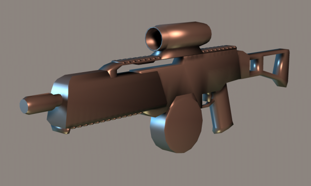 Weapon Models - M5 (wip)