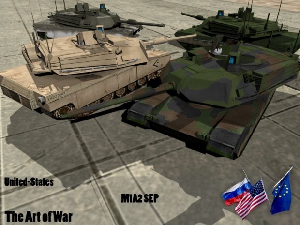 M1A2 Abrams SEP Main Battle Tank