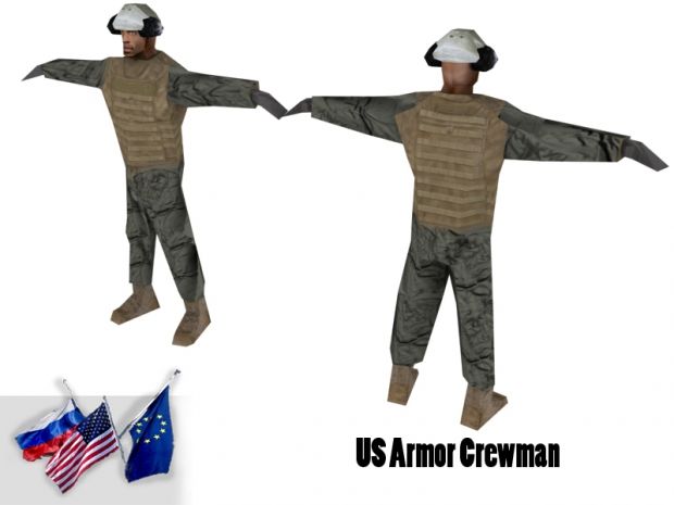 US Armor Crewman
