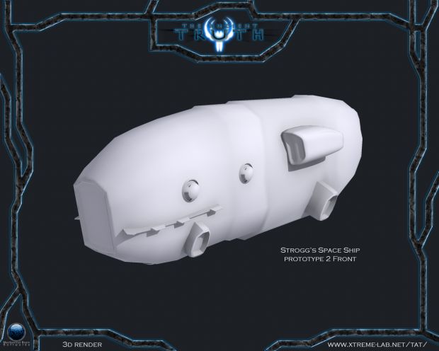 Strogg Space Ship Prototype 2 Front