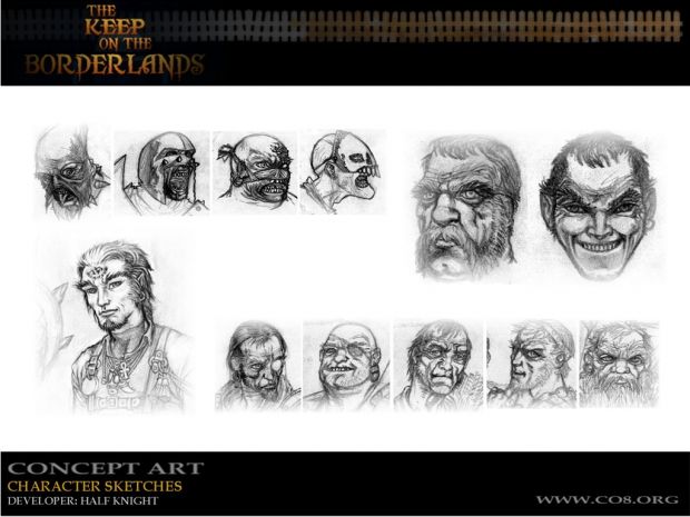Concept Art: Character Sketches