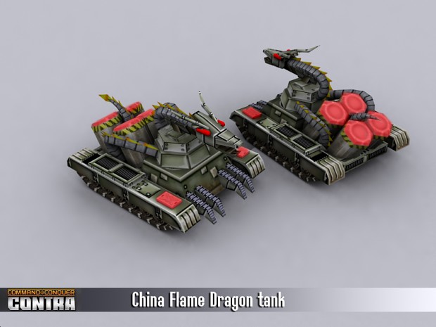 China Flame Dragon Tank