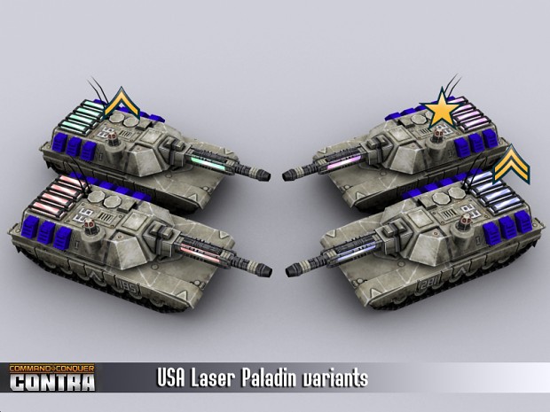 Laser Paladin Veterancy