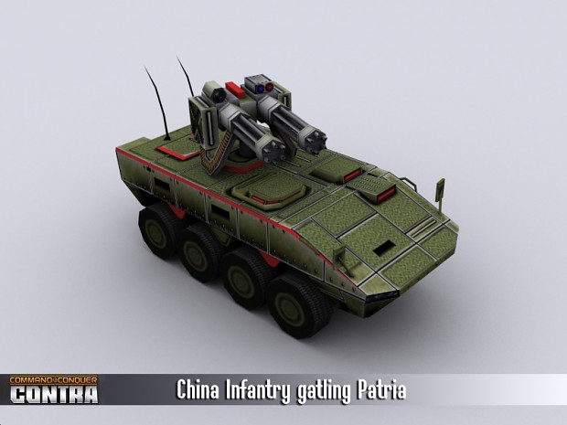 China Gattling Troop Crawler