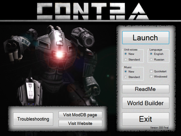 New Contra Launcher