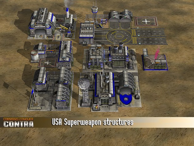 USA Superweapon structures