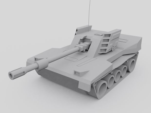 Aethian MLRS and Aethian Medium Tank Models 