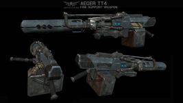 ULA Aeger TT4 Fire Support Weapon