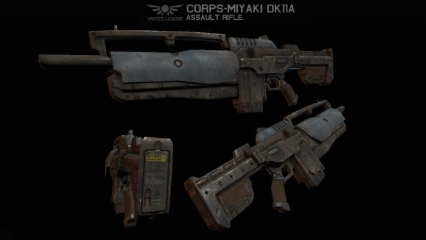 ULA Corps-Miyaki DK11A Assault Rifle