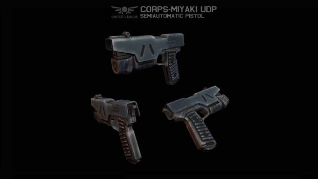 ULA Corps-Miyaki UDP Semiautomatic Pistol