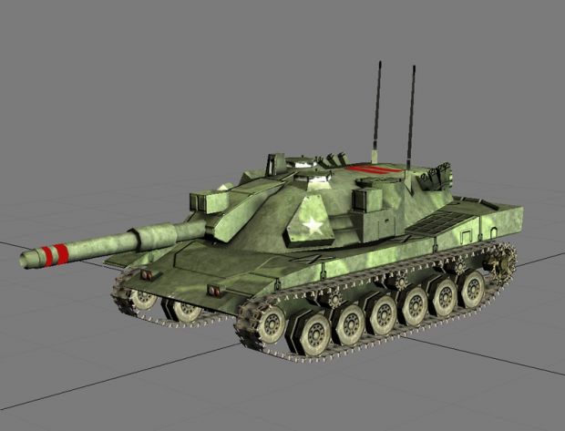 MBT70 Tank