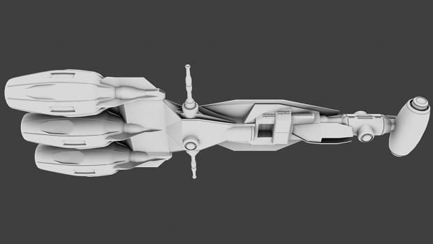 Corellian Destroyer Late Stage WIP