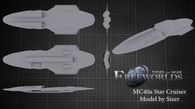 Mc40a Star Cruiser Remake Image Freeworlds Tides Of War Mod For Freelancer Mod Db