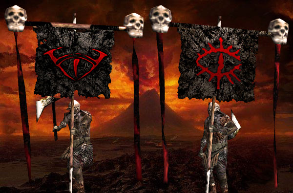 Mordor Banner Carriers