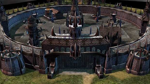Fortress of Angmar with "Witchking's Sanctuary"