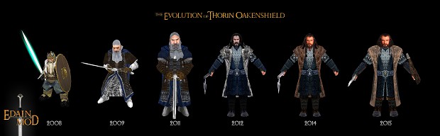 Thorin Oakenshield Through The Ages