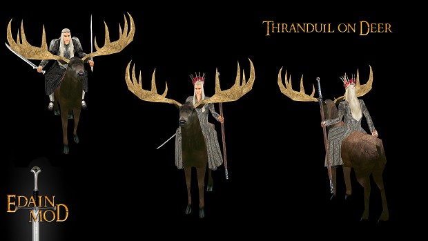 Thranduil on deer