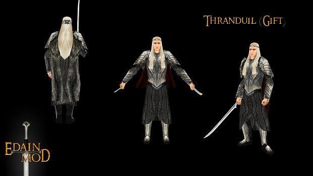 Thranduil with gift