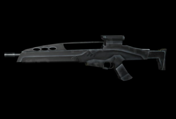Plasma Rifle WIP with Texture - 5/10/9