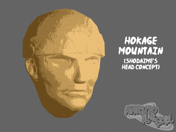 Hokage Mountain - Shodaime W.I.P.