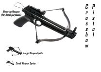 Crossbow Pistol Sprites