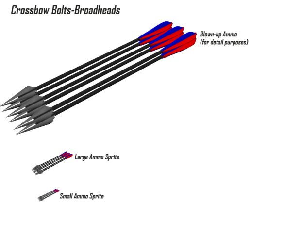 Crossbow Bolts-Broadheads