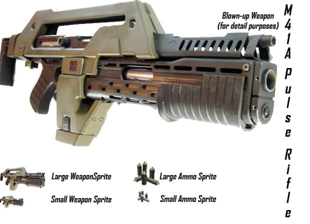 Meet the M41-A Pulse Rifle