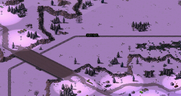 New Train Tracks (Snow version)