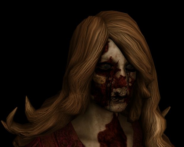 Mary Ghost In-game Model