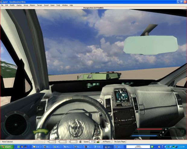 Alpha Prius interior that i exported