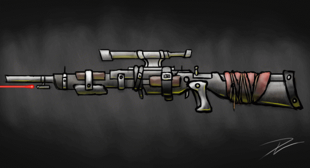 Tikhons Rifle - Concept Art