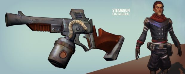 Steamgun Concept