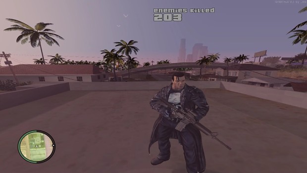 GTA San Andreas - Remastered Graphics  PS2 Atmosphere PBR (RenderHook) 