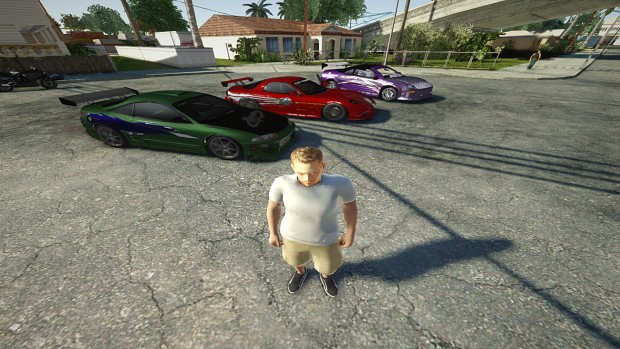 some vehicles from FAST & FURIOUS MOD