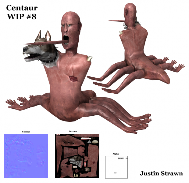 Justins Latest Centaur WIP