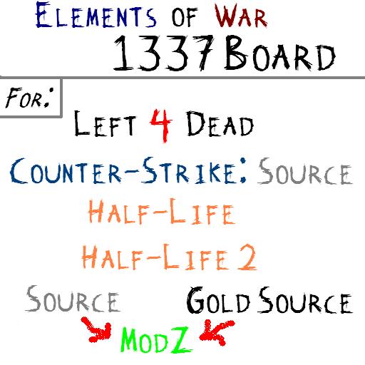 Elements of War: 1337 Board