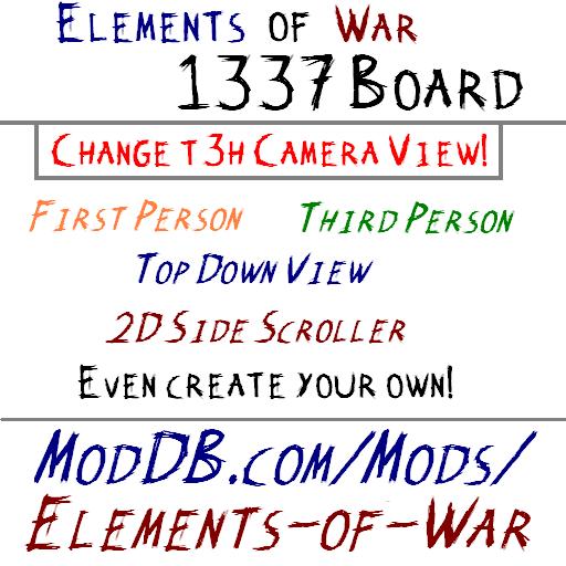 Elements of War: 1337 Board