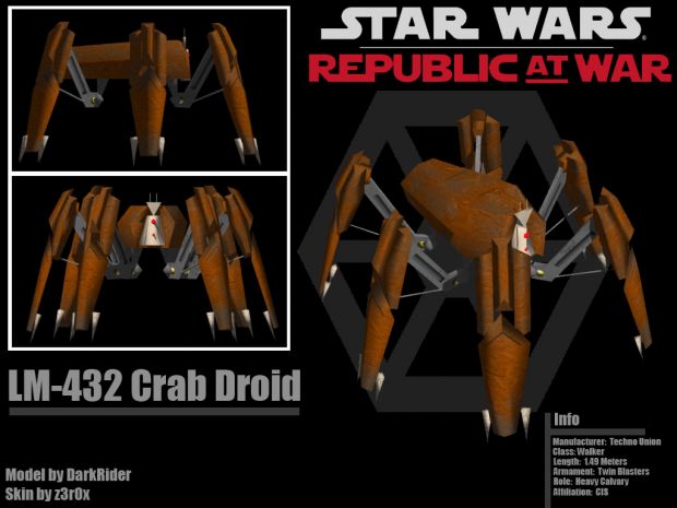 star wars crab droid