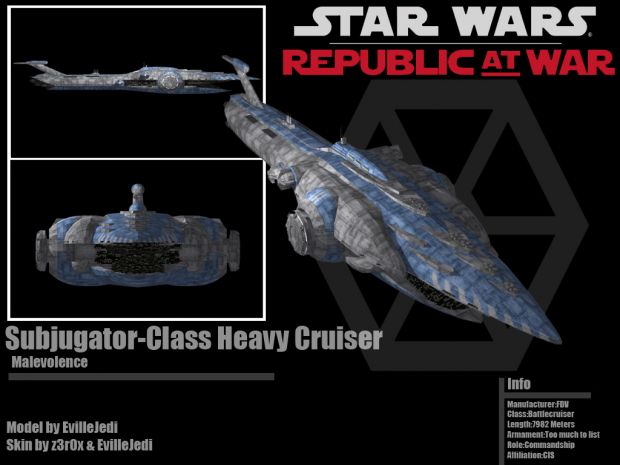 Subjugator-Class Heavy Cruiser