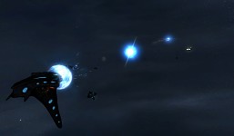 Some examples of new particle effects