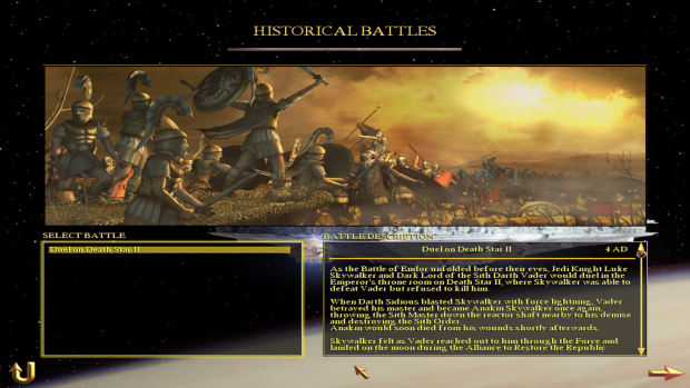 New "Duel on Death Star 2" Historical Battle!