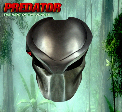 Predator mask render