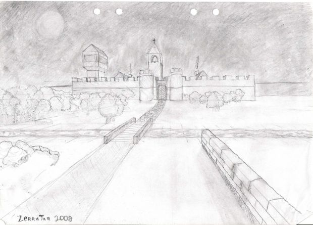 Woodmill Crossing - Uncoloured Concept (Sketch)