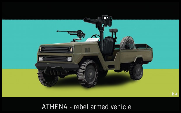 Athena Resistance - light armored jeep