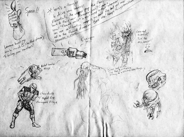 Early Sketches and Ideas