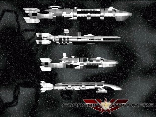 Fleet Profile View Scale One image - Starship Troopers: 1st